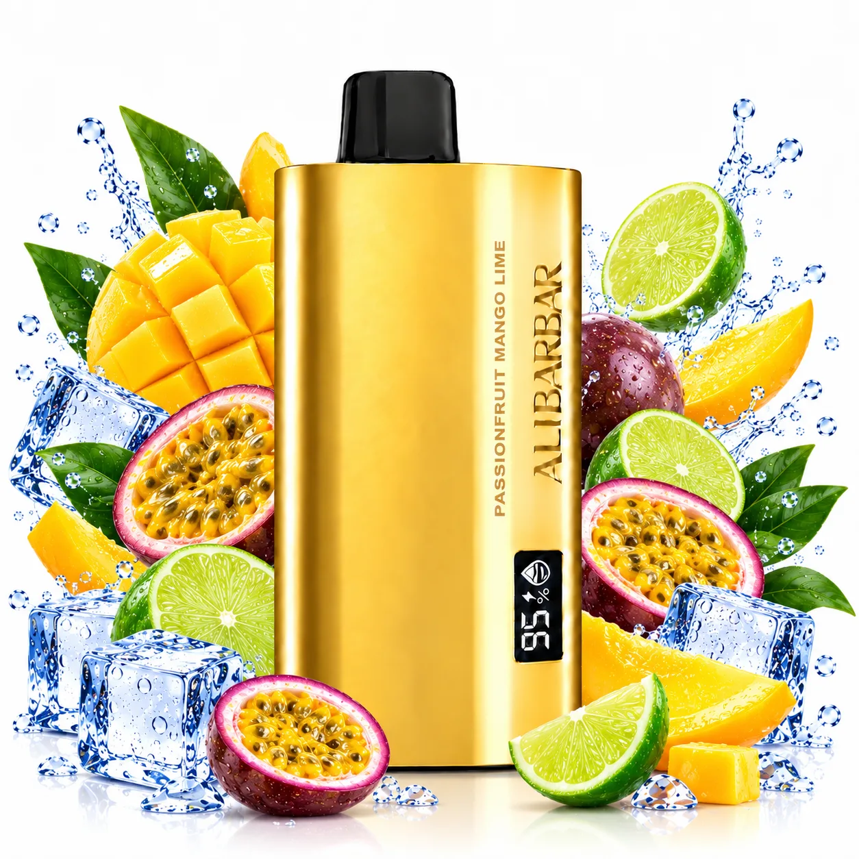 ALIBARBAR TEQ 12000 Puffs –Passionfruit Mango lime
